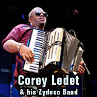 Corey Ledet & His Zydeco Band - LIVE @ Jax Bar