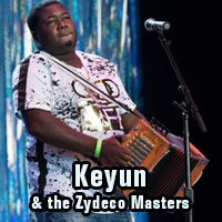 Keyun & the Zydeco Masters - LIVE @ Salon 180